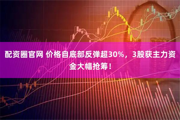 配资圈官网 价格自底部反弹超30%，3股获主力资金大幅抢筹！