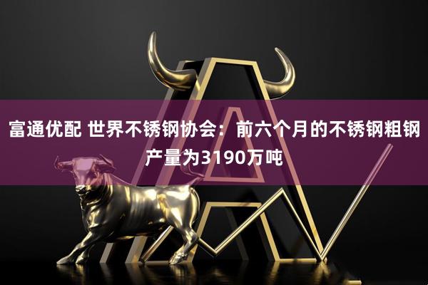 富通优配 世界不锈钢协会：前六个月的不锈钢粗钢产量为3190万吨