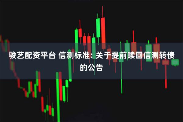 骏艺配资平台 信测标准: 关于提前赎回信测转债的公告